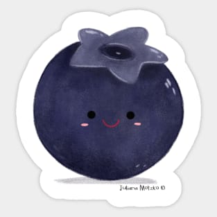 Blueberry Sticker